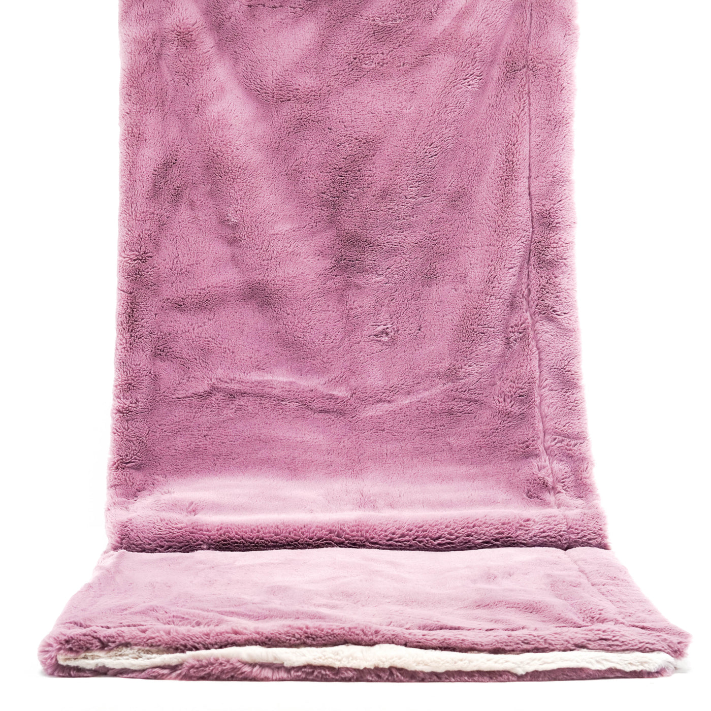 Adult Sized Minky Blanket - Misty Mauve Bunny w/ Pearl Bunny-Adult Sized Minky Blanket-Western-Cowhide-Bags-Handmade-Products-Gifts-Dancing Cactus Designs