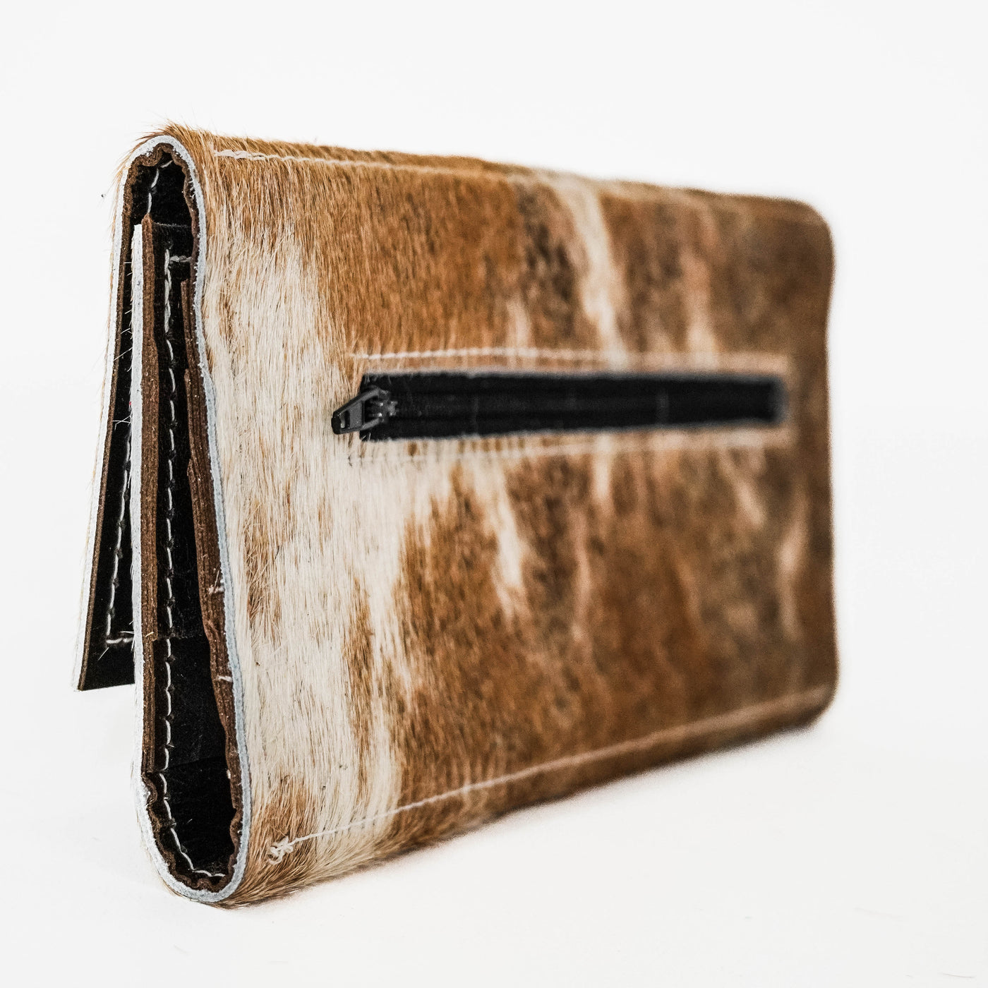 031 Kacey Wallet - Exotic Longhorn-Kacey Wallet-Western-Cowhide-Bags-Handmade-Products-Gifts-Dancing Cactus Designs