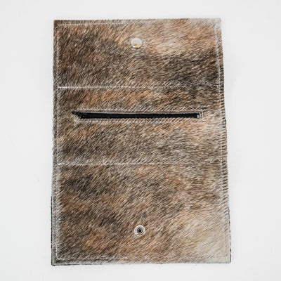 058 Kacey Wallet - Exotic Brindle-Kacey Wallet-Western-Cowhide-Bags-Handmade-Products-Gifts-Dancing Cactus Designs