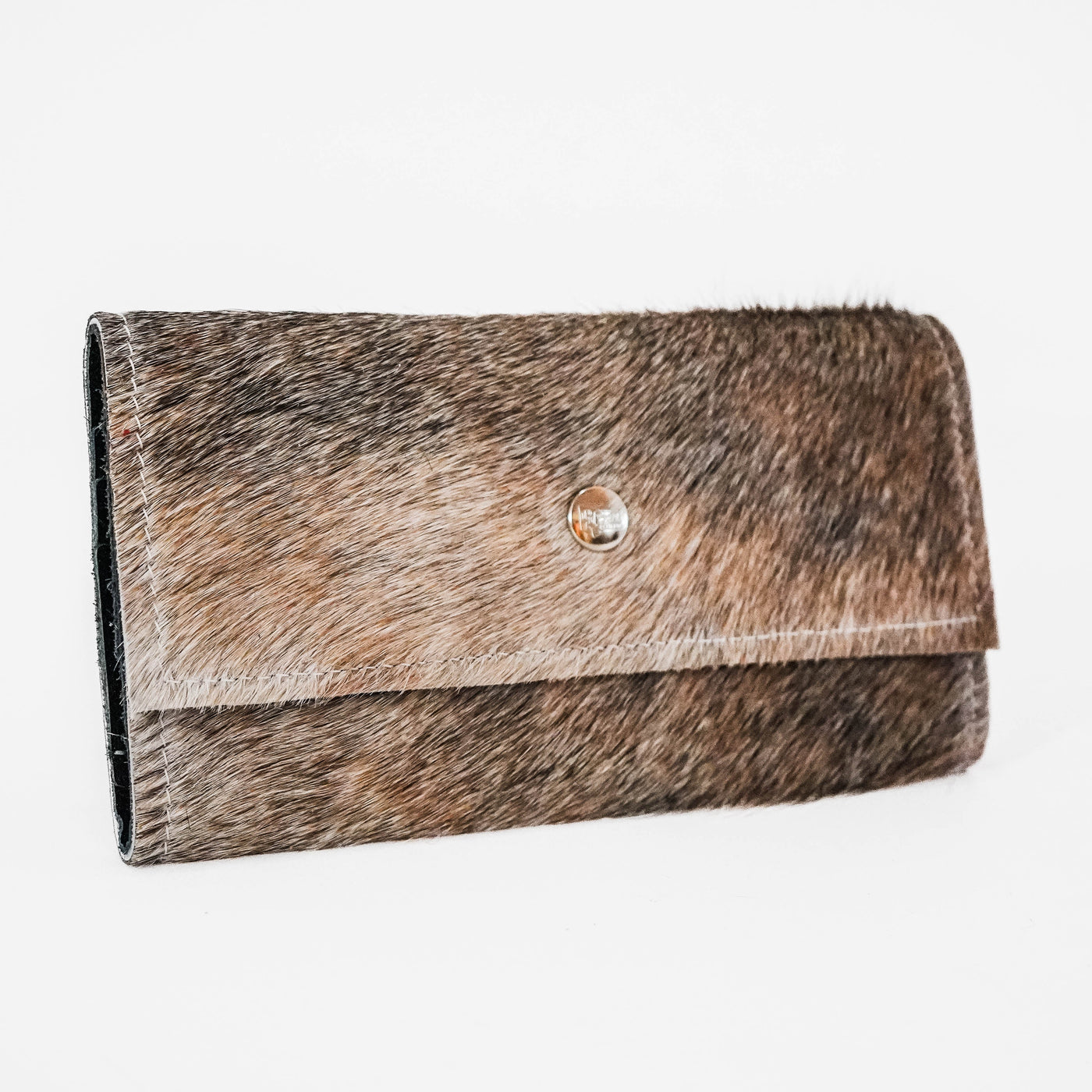 058 Kacey Wallet - Exotic Brindle-Kacey Wallet-Western-Cowhide-Bags-Handmade-Products-Gifts-Dancing Cactus Designs