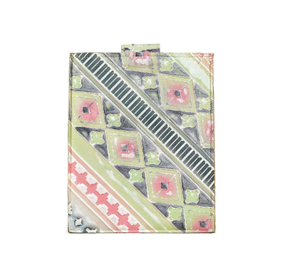 13'' Tablet Sleeve - Rosegold Acid w/ Watermelon Wine-13'' Tablet Sleeve-Western-Cowhide-Bags-Handmade-Products-Gifts-Dancing Cactus Designs