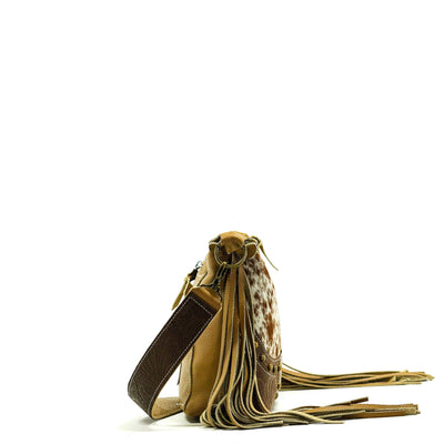 Annie - Longhorn w/ Bison Denver Tool-Annie-Western-Cowhide-Bags-Handmade-Products-Gifts-Dancing Cactus Designs