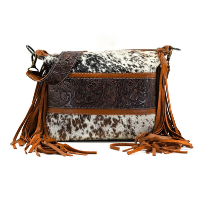 Annie - Longhorn w/ Cowboy Tool-Annie-Western-Cowhide-Bags-Handmade-Products-Gifts-Dancing Cactus Designs