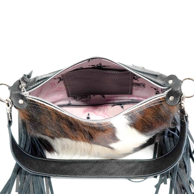 Annie - Tricolor w/ Blankslate-Annie-Western-Cowhide-Bags-Handmade-Products-Gifts-Dancing Cactus Designs
