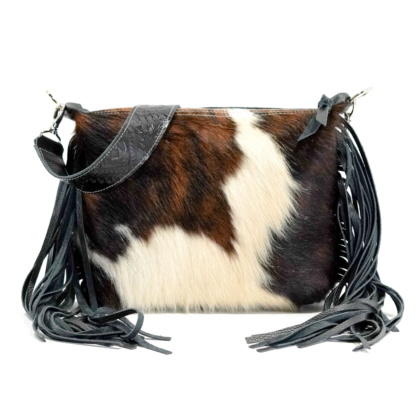 Annie - Tricolor w/ Blankslate-Annie-Western-Cowhide-Bags-Handmade-Products-Gifts-Dancing Cactus Designs