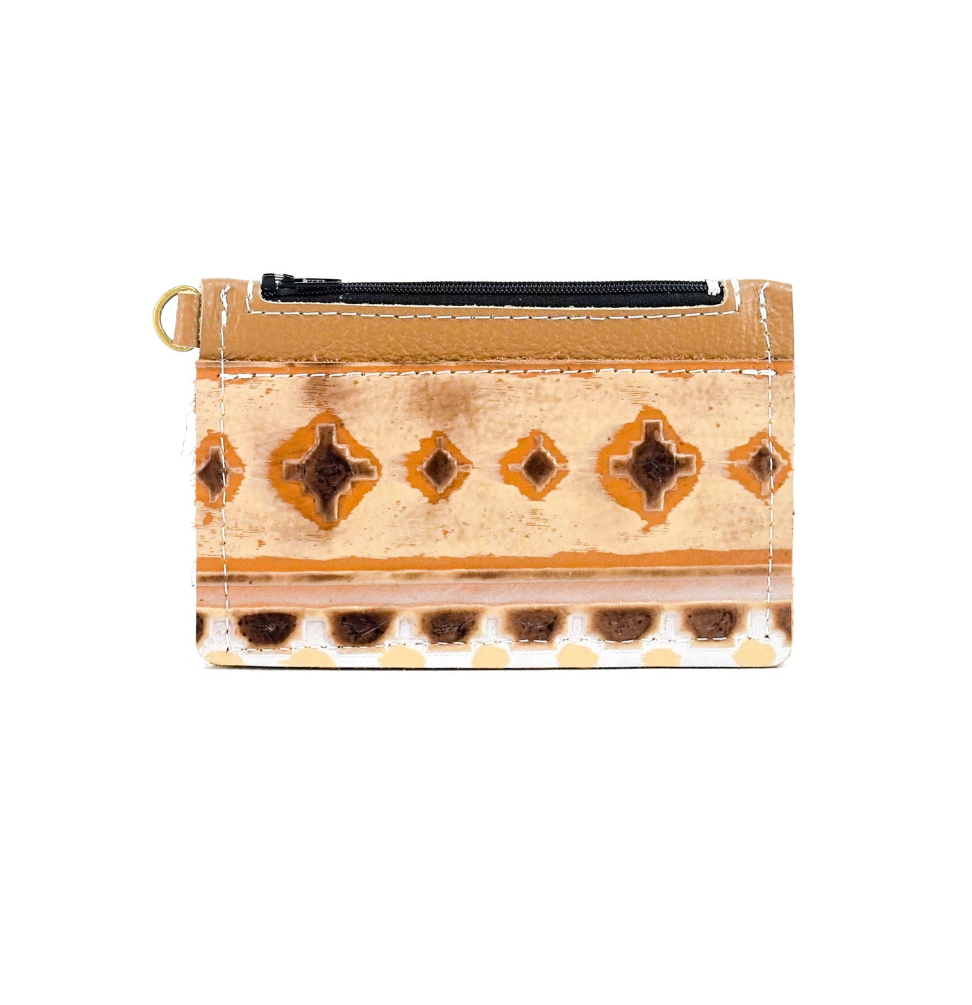 Bandit Wallet - All Embossed w/ Apache Navajo-Bandit Wallet-Western-Cowhide-Bags-Handmade-Products-Gifts-Dancing Cactus Designs