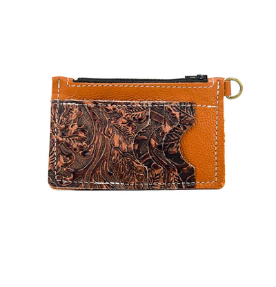 Bandit Wallet - Brindle w/ Cowboy Tool-Bandit Wallet-Western-Cowhide-Bags-Handmade-Products-Gifts-Dancing Cactus Designs