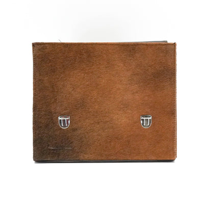 Briefcase - Longhorn w/ Bora Bora Navajo-Briefcase-Western-Cowhide-Bags-Handmade-Products-Gifts-Dancing Cactus Designs