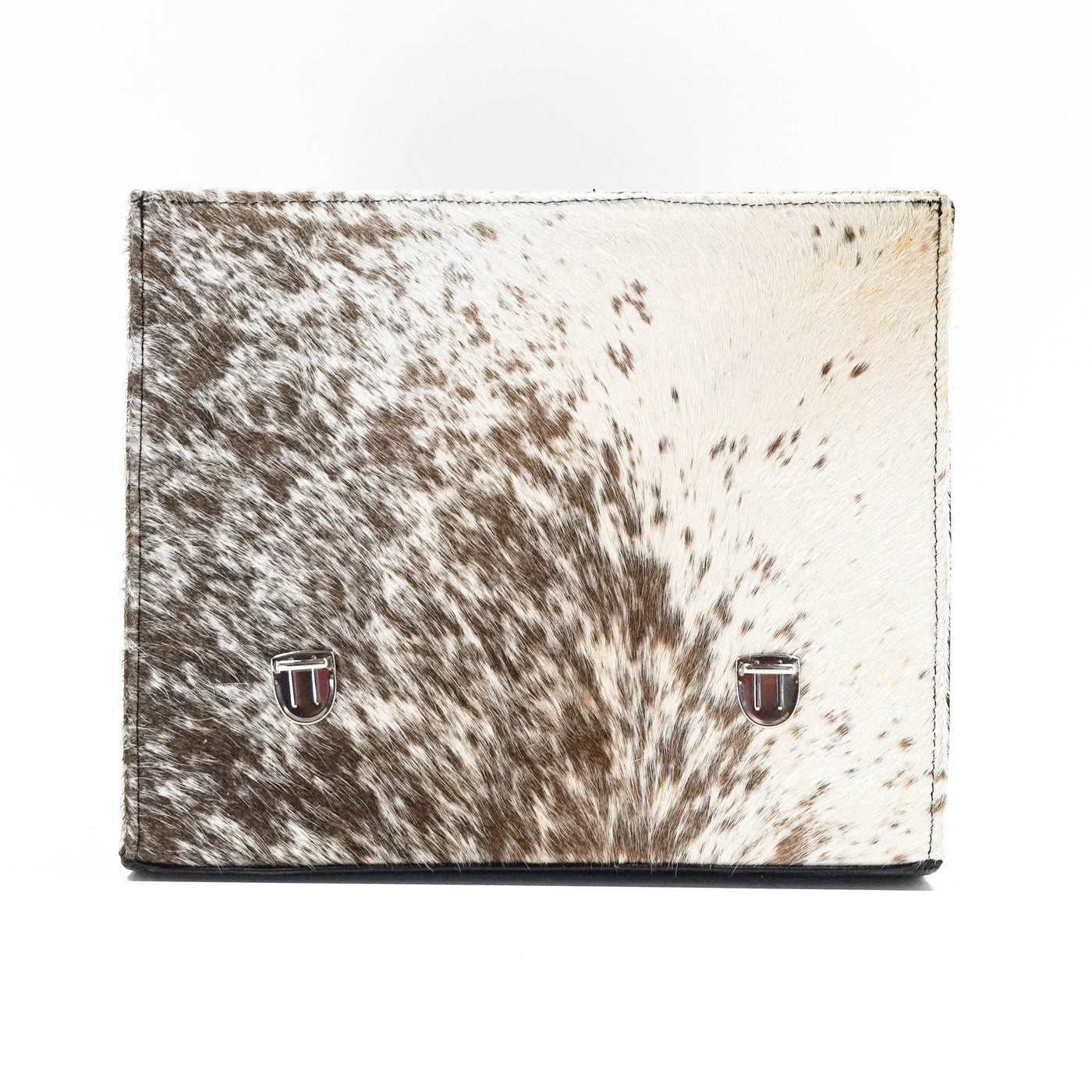 Briefcase - Longhorn w/ Royston Aztec-Briefcase-Western-Cowhide-Bags-Handmade-Products-Gifts-Dancing Cactus Designs