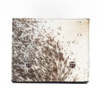 Briefcase - Longhorn w/ Royston Aztec-Briefcase-Western-Cowhide-Bags-Handmade-Products-Gifts-Dancing Cactus Designs