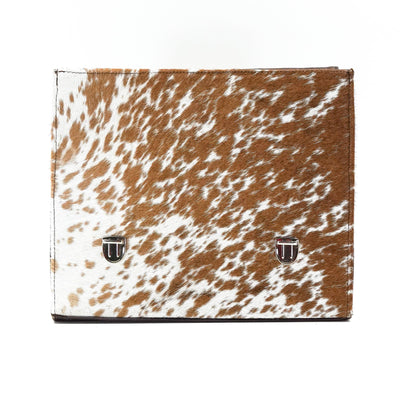 Briefcase - Longhorn w/ Unicorn Navajo-Briefcase-Western-Cowhide-Bags-Handmade-Products-Gifts-Dancing Cactus Designs
