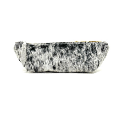 Buckle Bunny - Black & White w/ Silver tool-Buckle Bunny-Western-Cowhide-Bags-Handmade-Products-Gifts-Dancing Cactus Designs