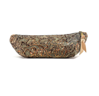 Buckle Bunny - Light Brindle w/ Grey Moss Tool-Buckle Bunny-Western-Cowhide-Bags-Handmade-Products-Gifts-Dancing Cactus Designs
