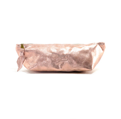 Buckle Bunny - Rose Gold Glitter w/ Golden Hills Navajo-Buckle Bunny-Western-Cowhide-Bags-Handmade-Products-Gifts-Dancing Cactus Designs