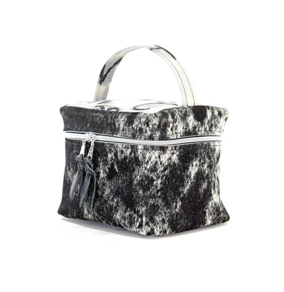 Caboose - Black & White w/ Smoke Show Brands-Caboose-Western-Cowhide-Bags-Handmade-Products-Gifts-Dancing Cactus Designs