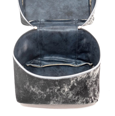 Caboose - Black & White w/ Smoke Show Brands-Caboose-Western-Cowhide-Bags-Handmade-Products-Gifts-Dancing Cactus Designs