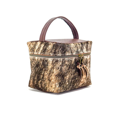 Caboose - Brindle w/ Mustang Leather-Caboose-Western-Cowhide-Bags-Handmade-Products-Gifts-Dancing Cactus Designs