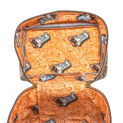 Caboose - Brindle w/ Mustang Leather-Caboose-Western-Cowhide-Bags-Handmade-Products-Gifts-Dancing Cactus Designs