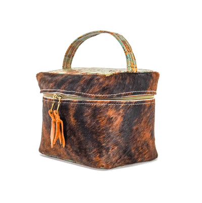 Caboose - Brindle w/ Patina Driftwood-Caboose-Western-Cowhide-Bags-Handmade-Products-Gifts-Dancing Cactus Designs