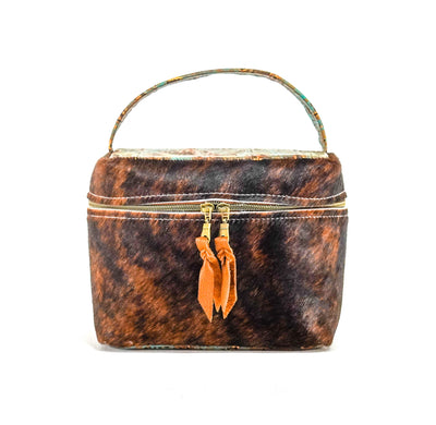 Caboose - Brindle w/ Patina Driftwood-Caboose-Western-Cowhide-Bags-Handmade-Products-Gifts-Dancing Cactus Designs