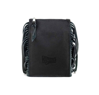 Carrie - Black & White w/ Zebra Leather-Carrie-Western-Cowhide-Bags-Handmade-Products-Gifts-Dancing Cactus Designs