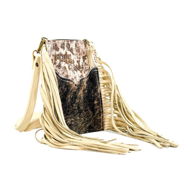 Carrie - Brindle w/ Bronze Driftwood-Carrie-Western-Cowhide-Bags-Handmade-Products-Gifts-Dancing Cactus Designs