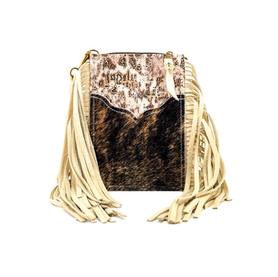 Carrie - Brindle w/ Bronze Driftwood-Carrie-Western-Cowhide-Bags-Handmade-Products-Gifts-Dancing Cactus Designs