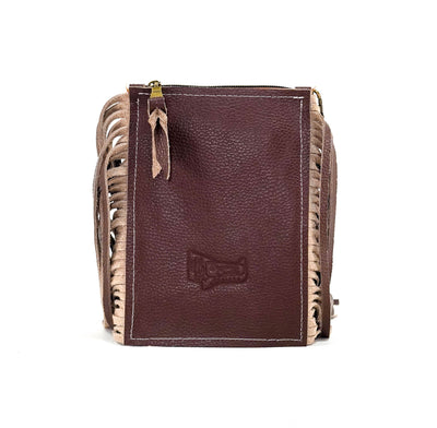 Carrie - Brindle w/ Mahogany Brands-Carrie-Western-Cowhide-Bags-Handmade-Products-Gifts-Dancing Cactus Designs