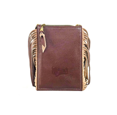 Carrie - Brindle w/ Mustang Leather-Carrie-Western-Cowhide-Bags-Handmade-Products-Gifts-Dancing Cactus Designs