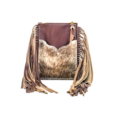 Carrie - Brindle w/ Mustang Leather-Carrie-Western-Cowhide-Bags-Handmade-Products-Gifts-Dancing Cactus Designs