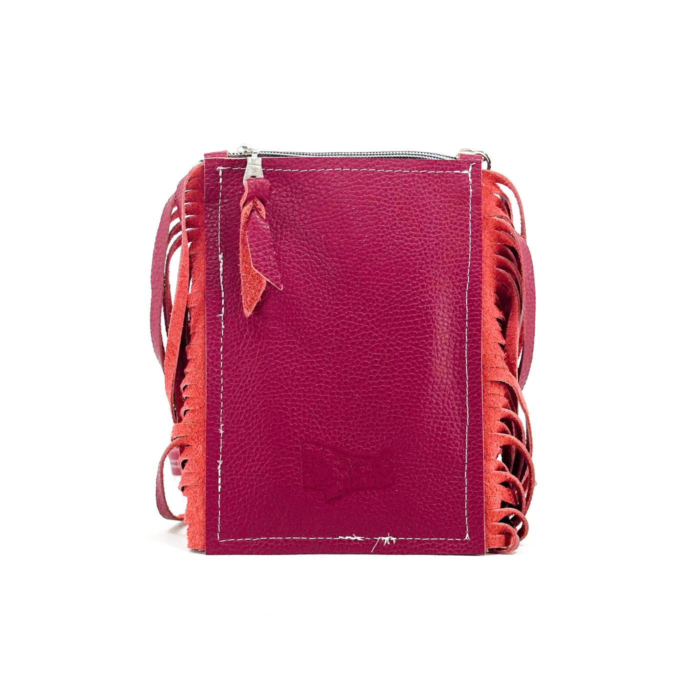Carrie - Chocolate & White w/ Unicorn Navajo-Carrie-Western-Cowhide-Bags-Handmade-Products-Gifts-Dancing Cactus Designs