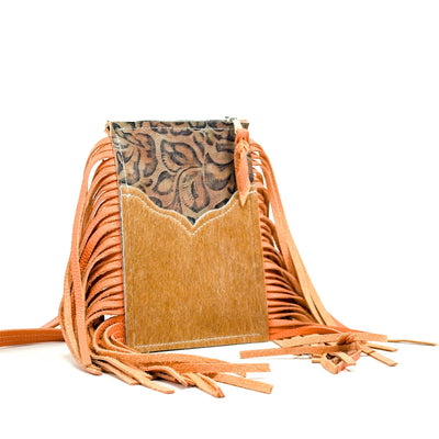 Carrie - Palomino w/ Antique Sundance Roses-Carrie-Western-Cowhide-Bags-Handmade-Products-Gifts-Dancing Cactus Designs