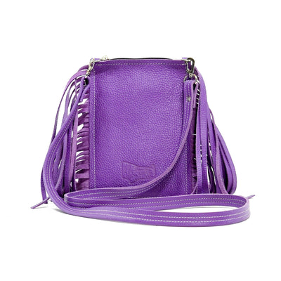 Carrie - Tricolor w/ Amethyst Croc-Carrie-Western-Cowhide-Bags-Handmade-Products-Gifts-Dancing Cactus Designs