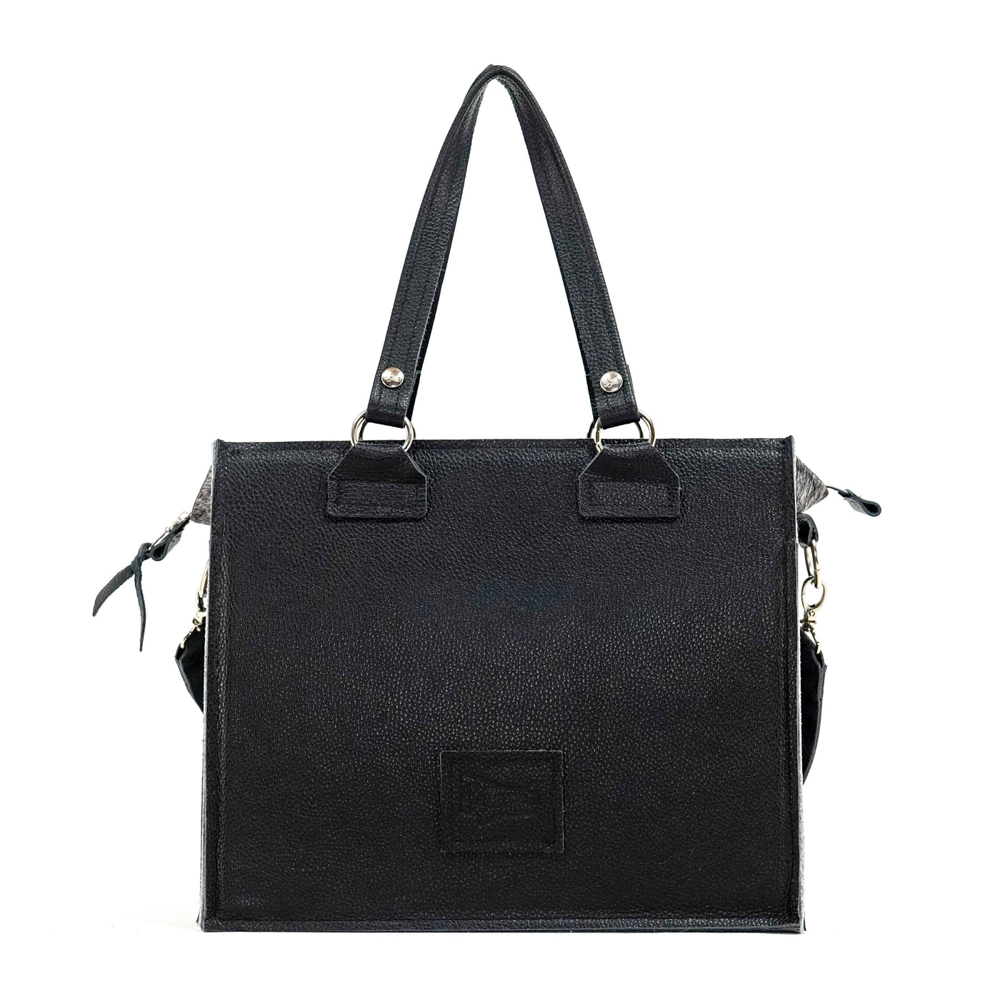 Clerk - Salt & Pepper w/ No Embossed-Clerk-Western-Cowhide-Bags-Handmade-Products-Gifts-Dancing Cactus Designs
