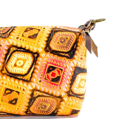 Cosmic Cowgirl - All Embossed w/ Moab Aztec-Cosmic Cowgirl-Western-Cowhide-Bags-Handmade-Products-Gifts-Dancing Cactus Designs