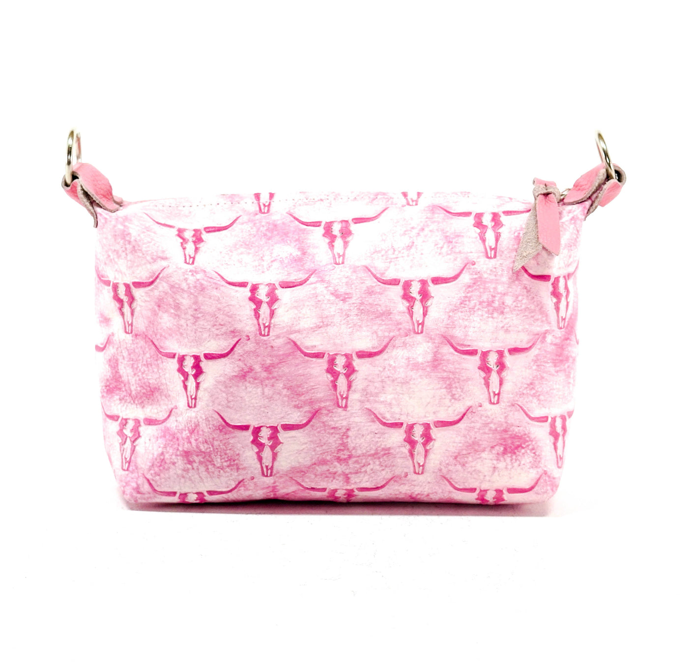 Cosmic Cowgirl - All Embossed w/ Western Barbie Skulls-Cosmic Cowgirl-Western-Cowhide-Bags-Handmade-Products-Gifts-Dancing Cactus Designs