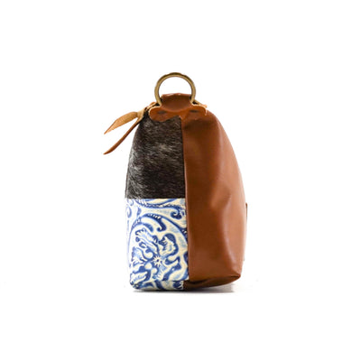 Cosmic Cowgirl - Salt/Pepper w/ Galaxy Tool-Cosmic Cowgirl-Western-Cowhide-Bags-Handmade-Products-Gifts-Dancing Cactus Designs