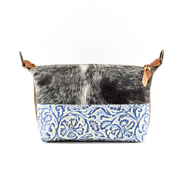 Cosmic Cowgirl - Salt/Pepper w/ Galaxy Tool-Cosmic Cowgirl-Western-Cowhide-Bags-Handmade-Products-Gifts-Dancing Cactus Designs