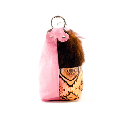 Cosmic Cowgirl - Tricolor w/ Moab Aztec-Cosmic Cowgirl-Western-Cowhide-Bags-Handmade-Products-Gifts-Dancing Cactus Designs
