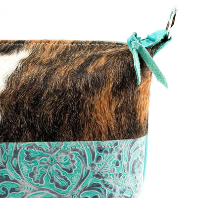 Cosmic Cowgirl - Tricolor w/ Royston Tool-Cosmic Cowgirl-Western-Cowhide-Bags-Handmade-Products-Gifts-Dancing Cactus Designs