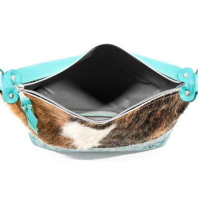 Cosmic Cowgirl - Tricolor w/ Royston Tool-Cosmic Cowgirl-Western-Cowhide-Bags-Handmade-Products-Gifts-Dancing Cactus Designs