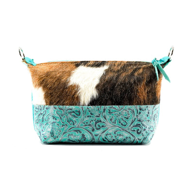 Cosmic Cowgirl - Tricolor w/ Royston Tool-Cosmic Cowgirl-Western-Cowhide-Bags-Handmade-Products-Gifts-Dancing Cactus Designs
