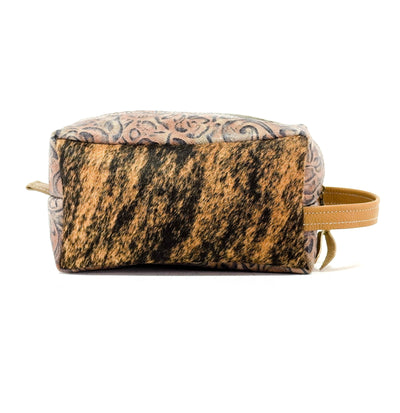 Dutton - Brindle w/ Antique Sundance Roses-Dutton-Western-Cowhide-Bags-Handmade-Products-Gifts-Dancing Cactus Designs
