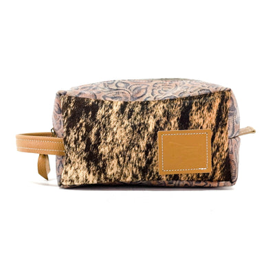 Dutton - Brindle w/ Antique Sundance Roses-Dutton-Western-Cowhide-Bags-Handmade-Products-Gifts-Dancing Cactus Designs