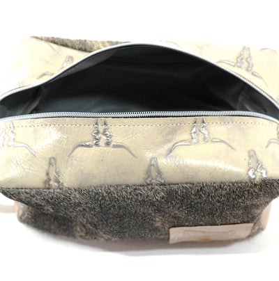 Dutton - Light Brindle w/ Ghost Skulls-Dutton-Western-Cowhide-Bags-Handmade-Products-Gifts-Dancing Cactus Designs