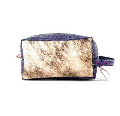 Dutton - Light Brindle w/ Rio Croc-Dutton-Western-Cowhide-Bags-Handmade-Products-Gifts-Dancing Cactus Designs
