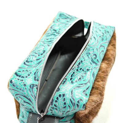 Dutton - Light Brindle w/ Royston Tool-Dutton-Western-Cowhide-Bags-Handmade-Products-Gifts-Dancing Cactus Designs