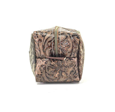 Dutton - Salt/Pepper w/ Cowboy tool-Dutton-Western-Cowhide-Bags-Handmade-Products-Gifts-Dancing Cactus Designs