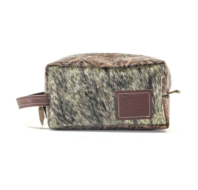 Dutton - Salt/Pepper w/ Cowboy tool-Dutton-Western-Cowhide-Bags-Handmade-Products-Gifts-Dancing Cactus Designs
