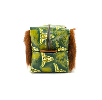 Dutton - Tricolor w/ Mountain View Skulls-Dutton-Western-Cowhide-Bags-Handmade-Products-Gifts-Dancing Cactus Designs